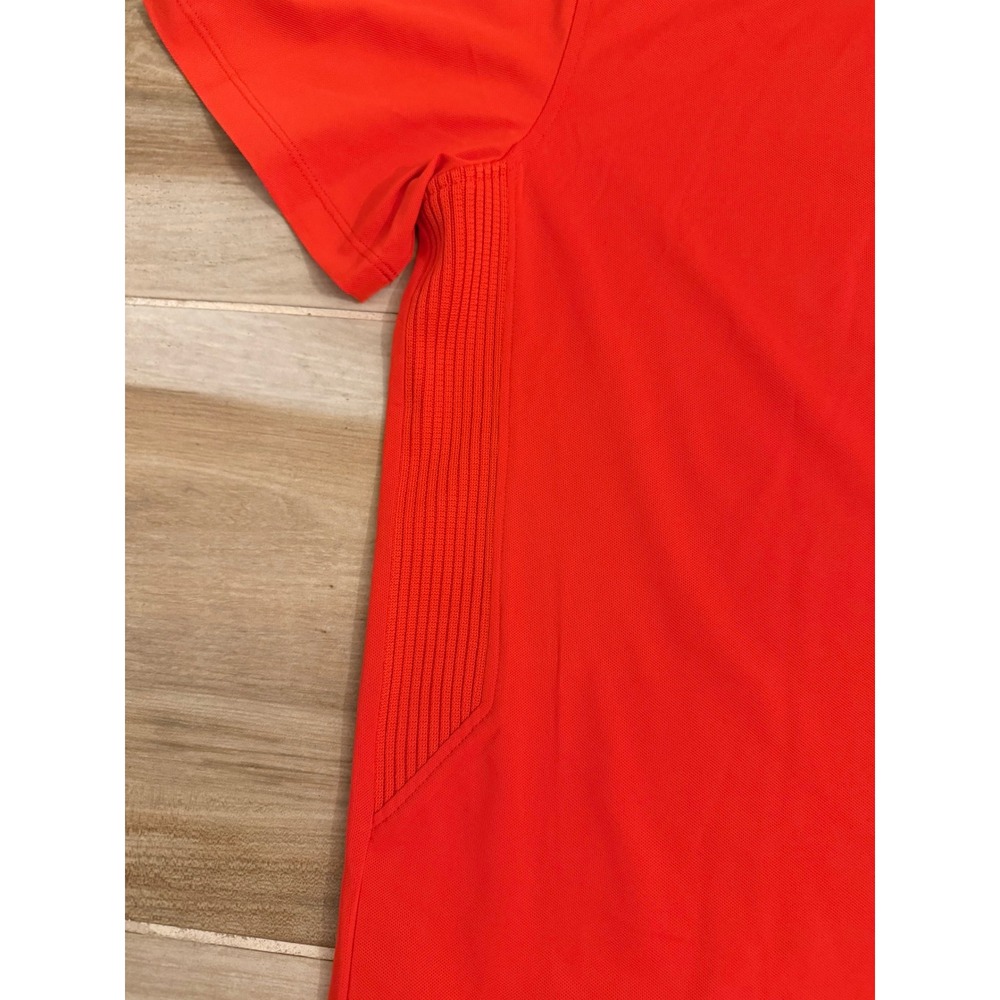 G/FORE Mens Poppy Red Performance Golf Polo Shirt GMP000025 Size Medium - Picture 10 of 10